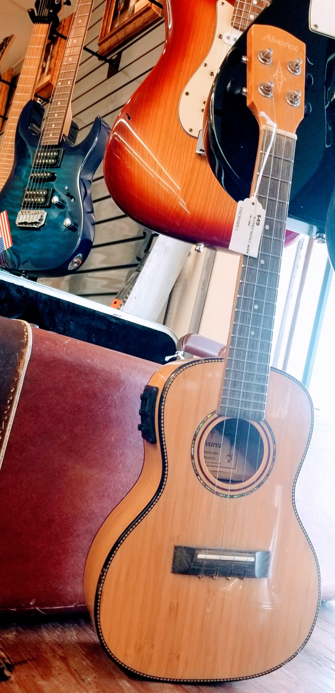 20230801_142841 (2) Musical instruments for sale or pawn in St. Augustine, Florida.